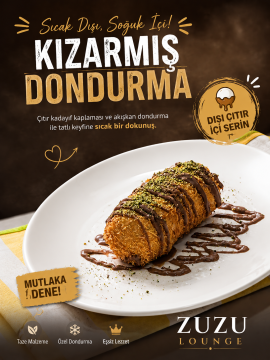 KIZARMIŞ DONDURMA