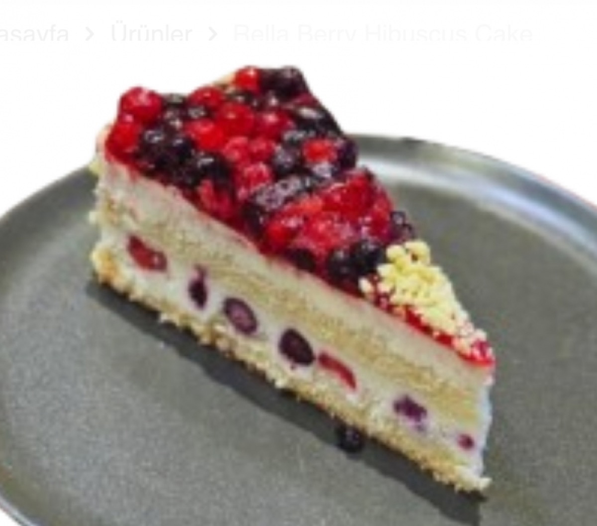 Berry Hibiscus Cake