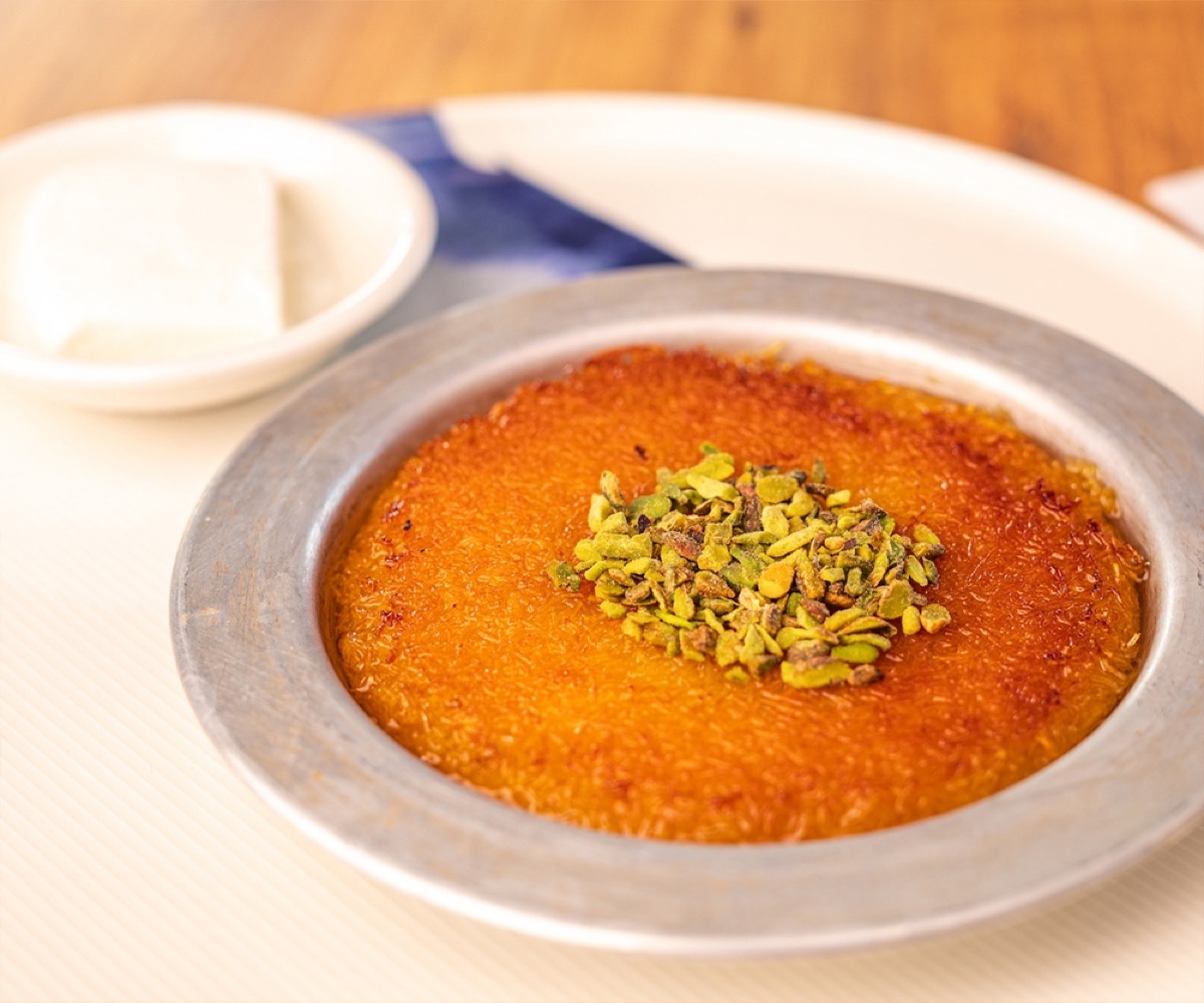 Fıstıklı Peynirli Künefe